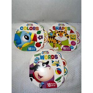 Essential Early Learning Tabs: First Words, Shapes, Colors, 18 mos up lot 3 NEW